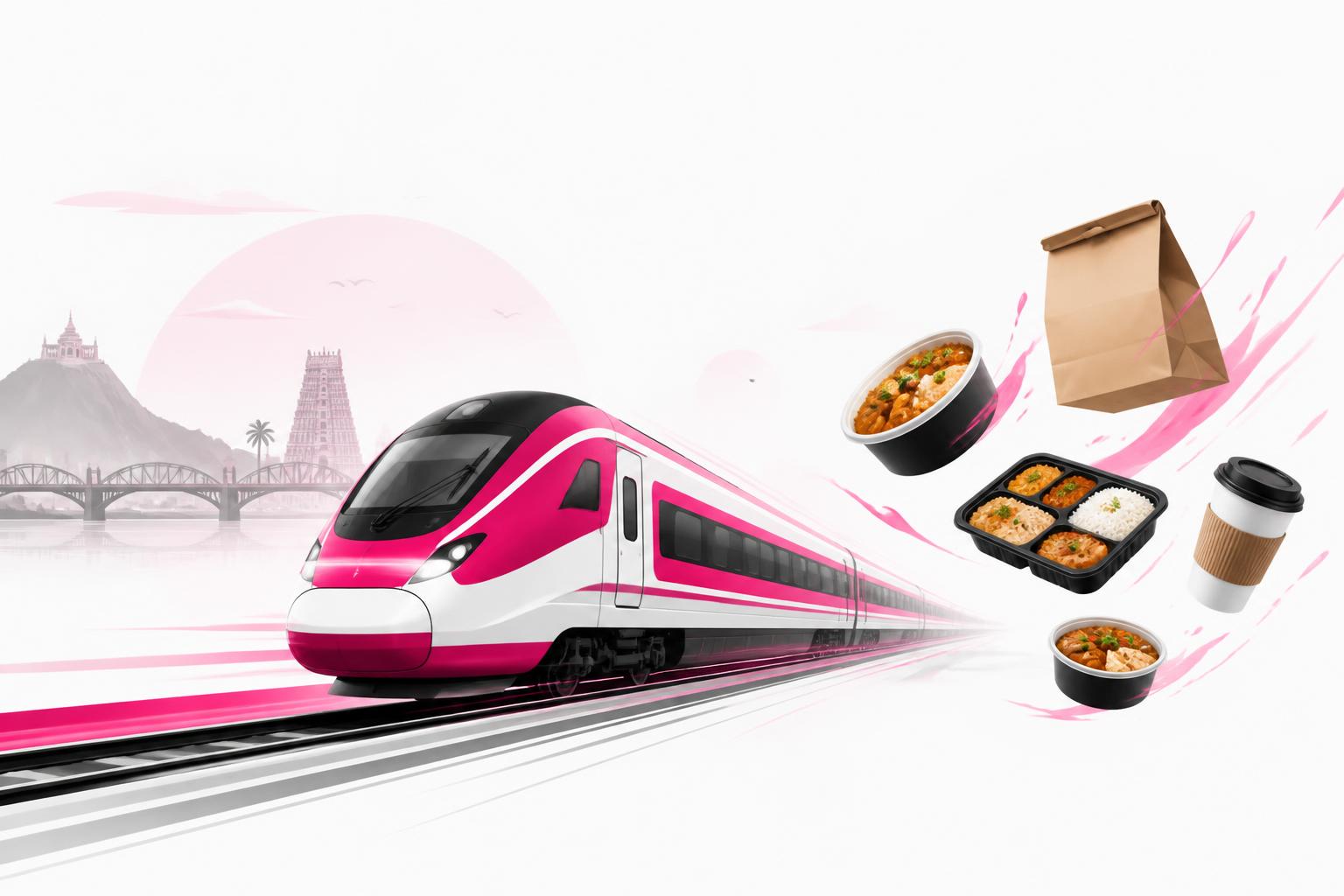 OWNEATS food delivery for train passengers in Vijayawada